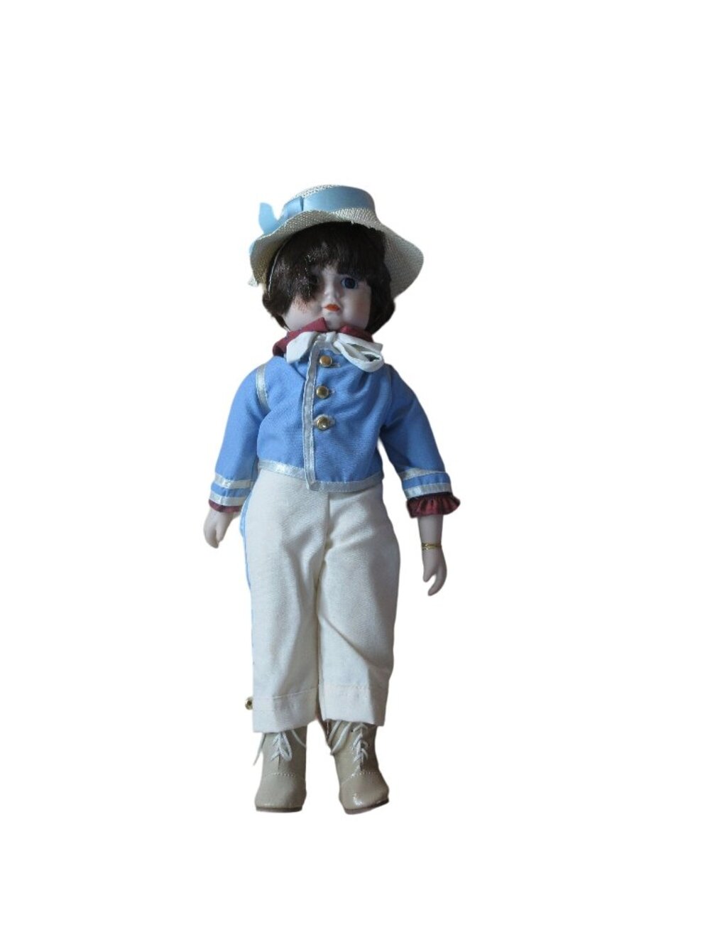 Gorham Nursery Rhyme Series Jack Musical Porcelain 16" Doll Vintage 1985